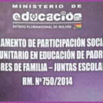 reglamento de juntas escolares o consejos educativos